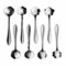 Kitcheniva Magic Floral Stainless Steel Tableware Coffee Spoon Set 8 Pcs